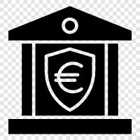 bank security, online banking, safe banking, online security icon svg