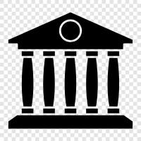 banking, financial institution, account, deposits icon svg