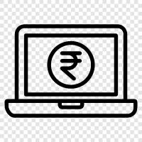 banking, bank, online banking, banking online icon svg