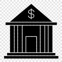 banking, account, savings, loan icon svg