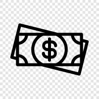 Banking, Finance, Taxation, Money icon svg