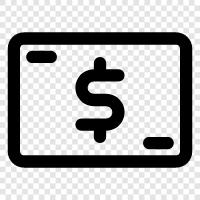 Banking, Debt, Credit, Investing icon svg