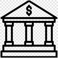 Banking, Credit, Loans, Investments icon svg