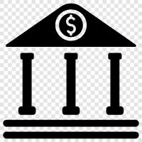 banking, financial, investments, loans icon svg