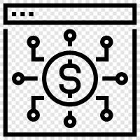 banking, investing, savings, loans icon svg