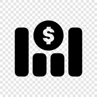 banking, stock market, investment, financial advisor icon svg