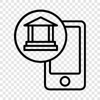 Banking, Mobile, Banking App, Bank icon svg