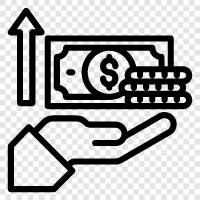 banking, saving, investing, stocks icon svg