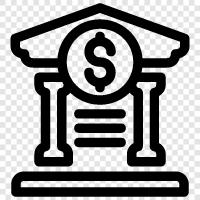 Banking, Credit, Loans, Savings icon svg