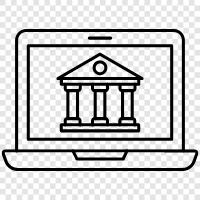 banking online, online banking, online banking services, online banking reviews icon svg
