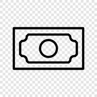 banknote, paper money, currency, paper currency icon svg