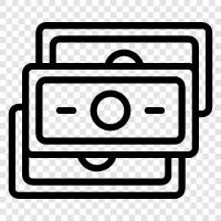 banknote printer, banknote paper, banknote printing, banknote security icon svg