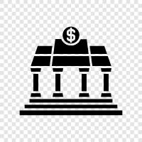 Bankruptcy, Banks, Banking, Credit icon svg