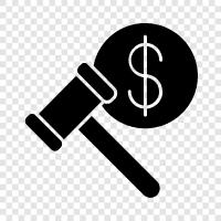 bankruptcy, estate, trust, taxation icon svg