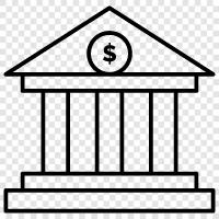 Bankruptcy, Loans, Savings, Deposits icon svg