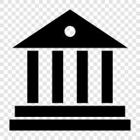 banks, banking, financial institution, depositor icon svg