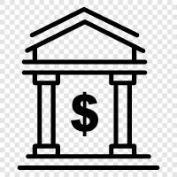 Banks, Banking, Credit, Loans icon svg
