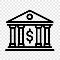 Banks, Banking, Credit, Loans icon svg