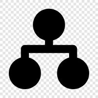 Balkendiagramm, Tortendiagramm, Liniendiagramm, Flächendiagramm symbol