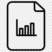 bar chart, анализ данных, визуализация данных, данные Значок svg