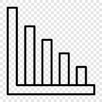 bar chart, line chart, pie chart, XY chart icon svg