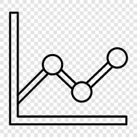 bar chart, line graph, pie chart, XY chart icon svg