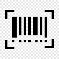 bar code, barcode scanner, bar code reader, mobile app icon svg