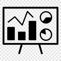 bar, line, pie, scatterplot ikon svg