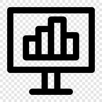 bar, line, graph, pie symbol