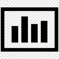 bar graph, data, statistics, graph icon svg