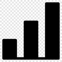 bar graph, data, graph, graph plotting icon svg