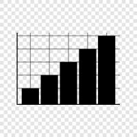 bar graph, data chart, bar chart icon svg