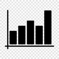 bar graph, bar chart data, bar graph data, bar chart plotting icon svg