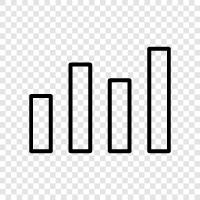 bar graph, bar chart data, bar graph example, bar graph tool icon svg