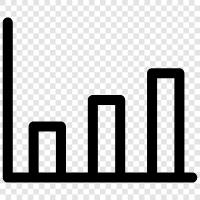 bar graph, line graph, xaxis, yaxis icon svg