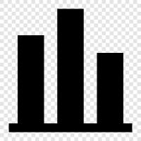 bar graph, graphical representation of data, xaxis, yaxis icon svg