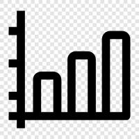 Balkendiagramm, Diagramm, Daten, Statistik symbol