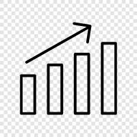 bar graphs, bar graph, bar chart data, bar chart explanation icon svg