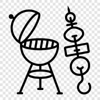 barbecue, cooking, grilling, outdoor cooking icon svg