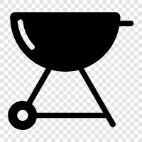 barbecue, outdoor cooking, grilling, smoking icon svg