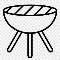 Barbecue, Cookout, Outdoor Grill, Outdoor Cooking icon svg