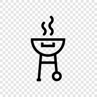 Barbecue, Steak, Ribs, Pork icon svg