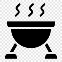 barbecuing, barbecues, barbecue, barbecue food icon svg