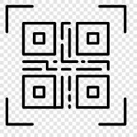 barcode, scanner, app, website icon svg