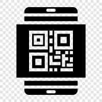 Barcode, QRCodescanner, QRCodeErsteller, QRCodeleser symbol