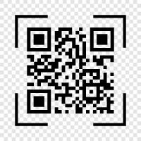 штрихкод, сканер QR кода, создатель QR кода, читатель QR кода Значок svg