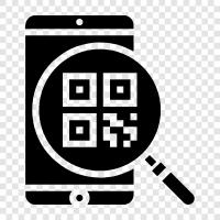 barcodes, codes, patterns, scanning icon svg