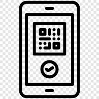 barcodes, QR code generator, QR code scanner, QR code reader icon svg