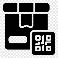 barcodes, QR code reader, QR code scanner, QR code creator icon svg