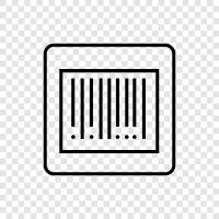 barcoding, RFID, RFID tags, EAN13 icon svg